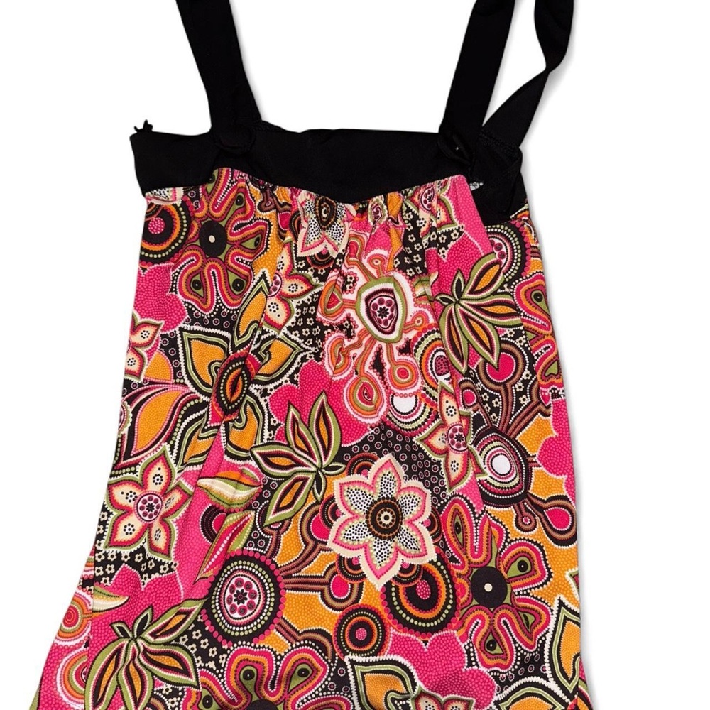 VINTAGE Rampage Pink and Orange Spaghetti Strap Top